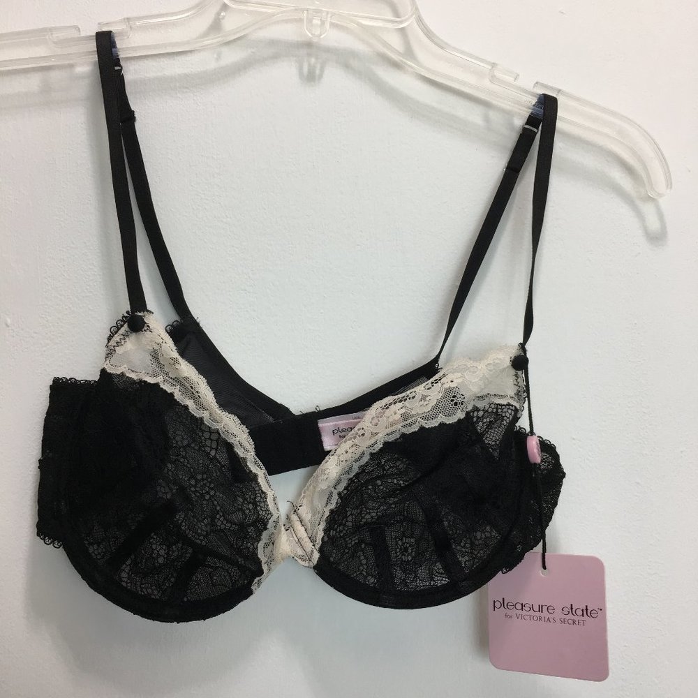 Pleasure State Victoria's Secret Lace Sheer Bra